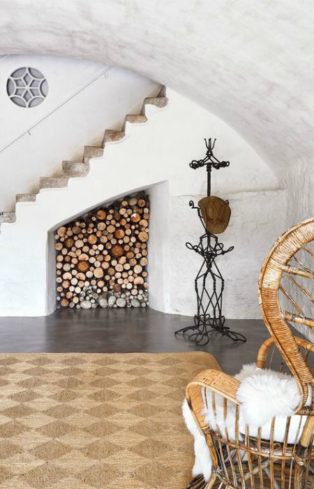 16 ideas para decorar con alfombras de esparto