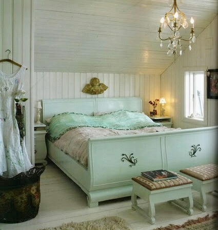 15 ideas de cabeceros en color mint para inspirarte