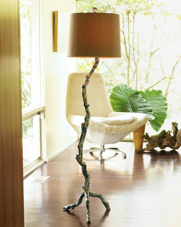 Belleza natural lámparas artesanales de madera olivo