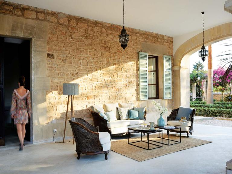 Cal Reitet bajo el sol de Mallorca