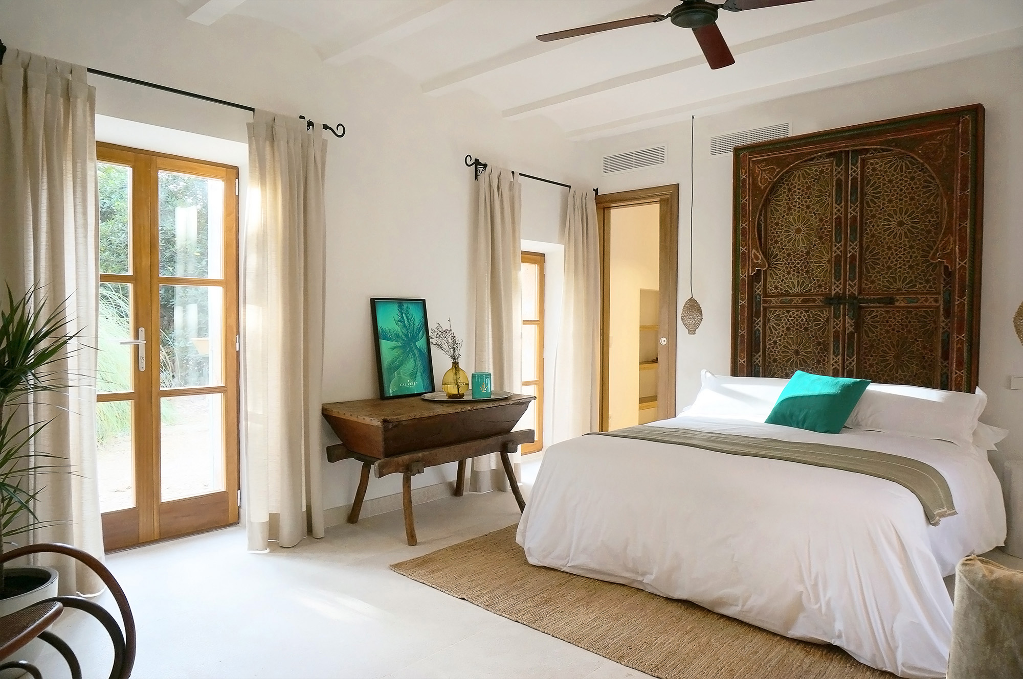 Cal Reitet bajo el sol de Mallorca