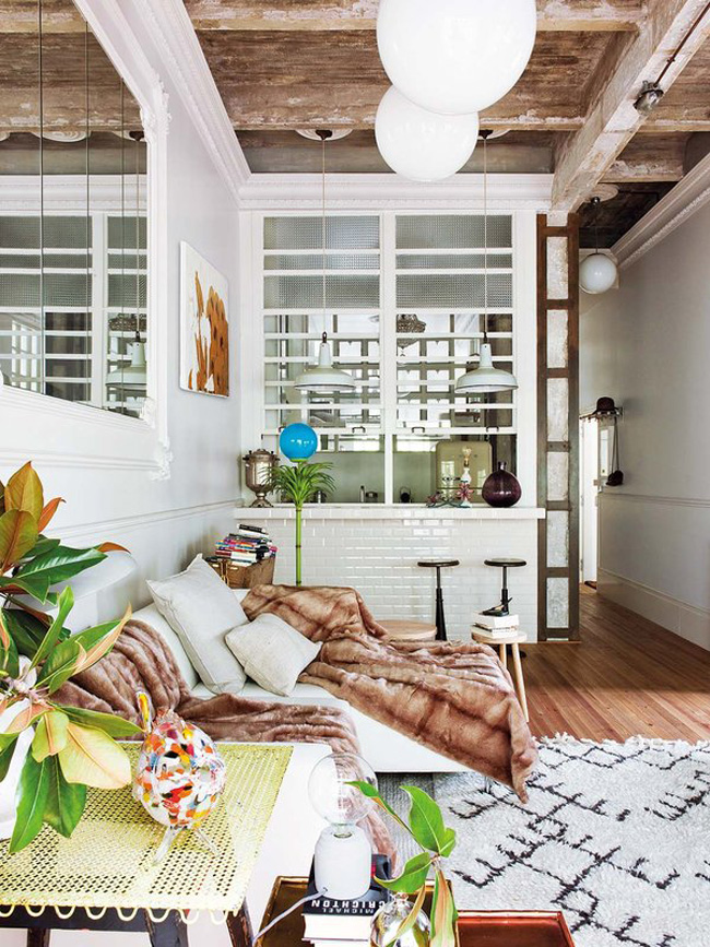 De bajo oscuro y sombrío a vivienda con aire parisino