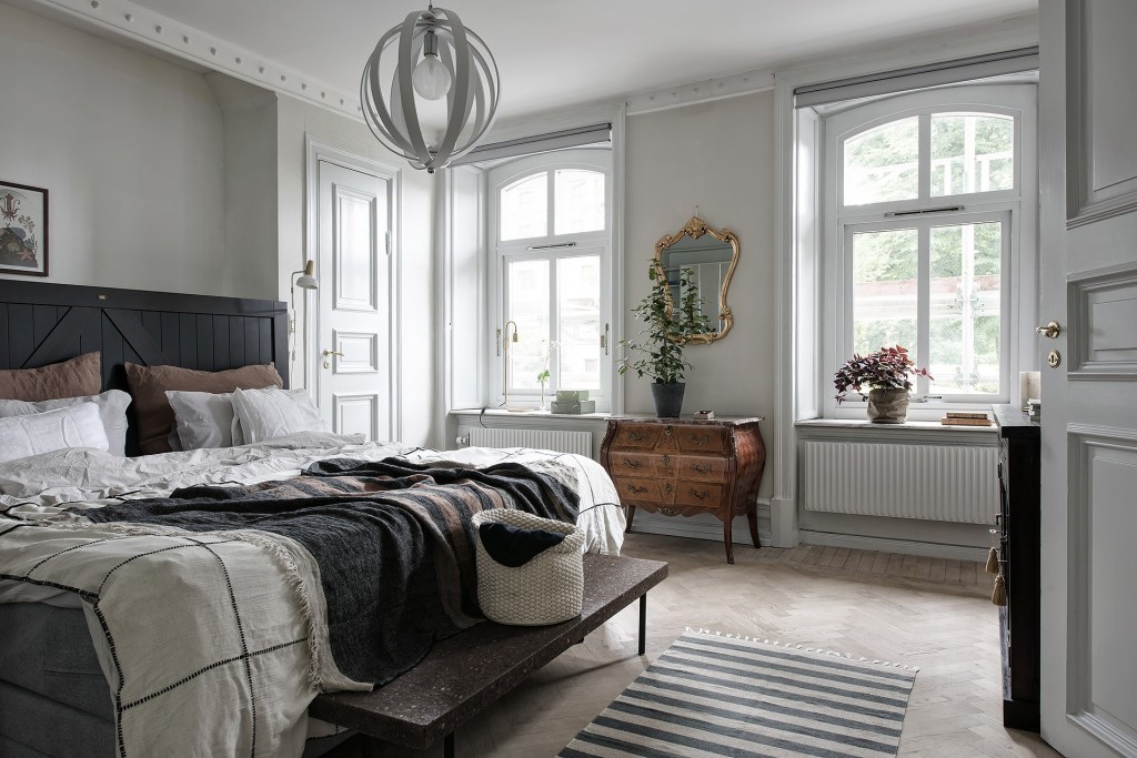 Un gran piso que rebosa elegancia