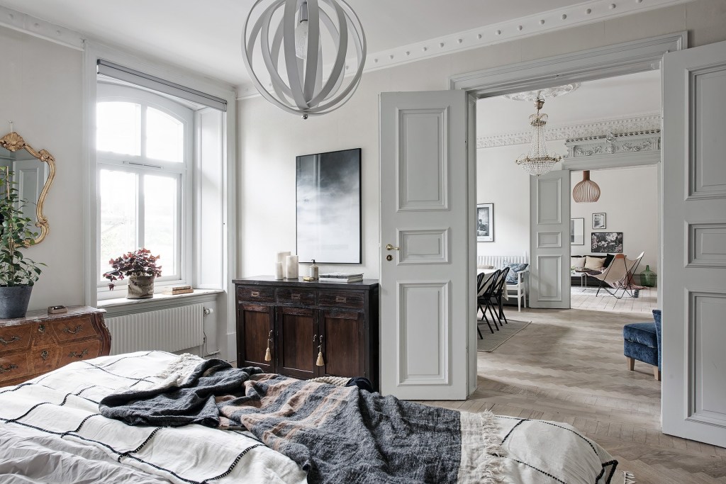 Un gran piso que rebosa elegancia