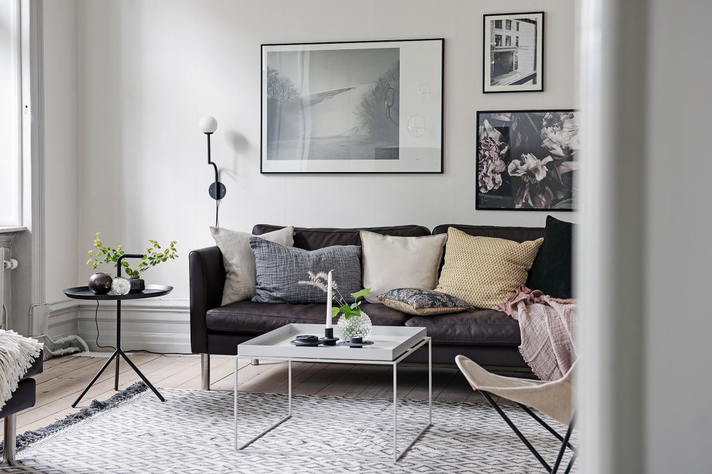 Un gran piso que rebosa elegancia