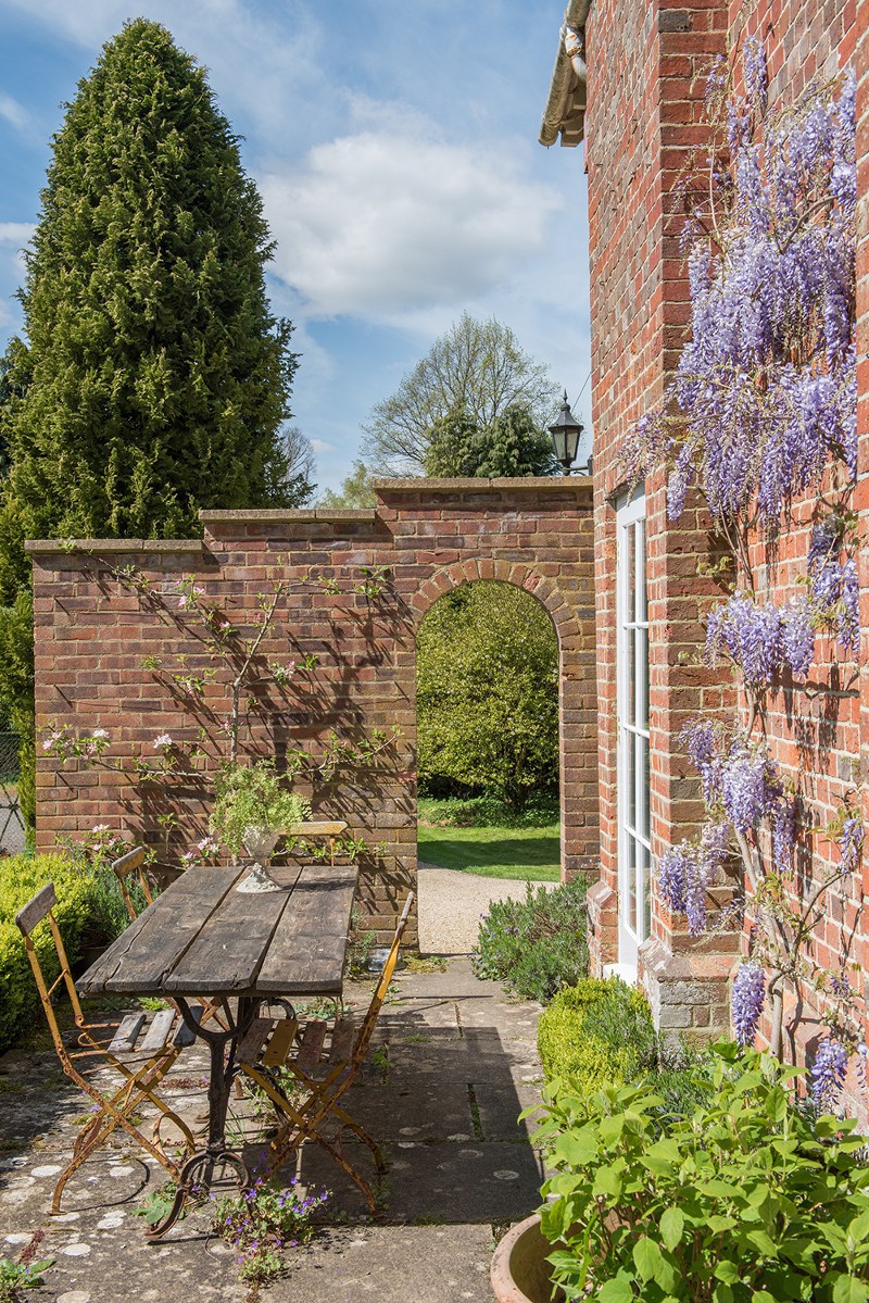 Una casa de campo con el encanto del estilo inglés