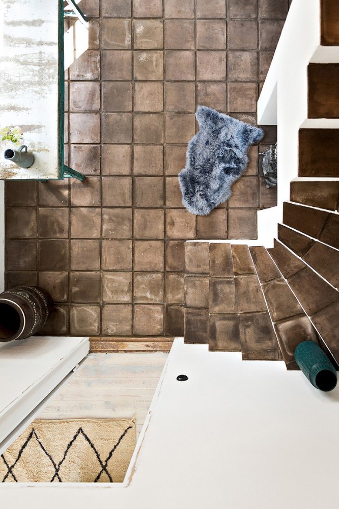 Una casa de estilo bohemio con toques vintage en Suecia