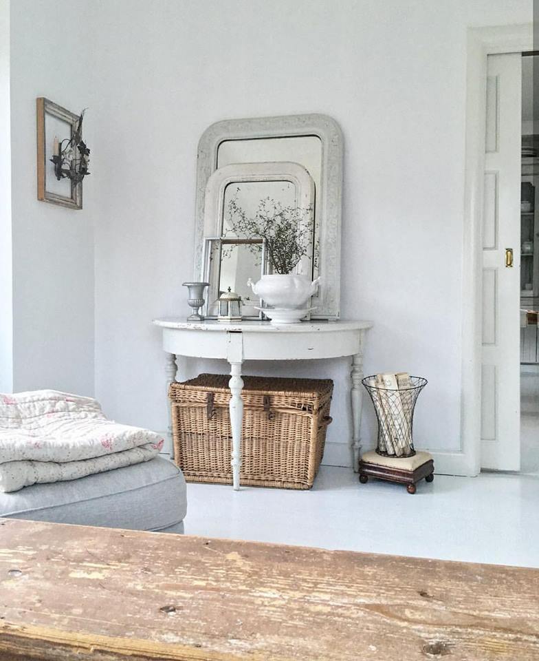 Una casa de estilo vintage con uno toque chic