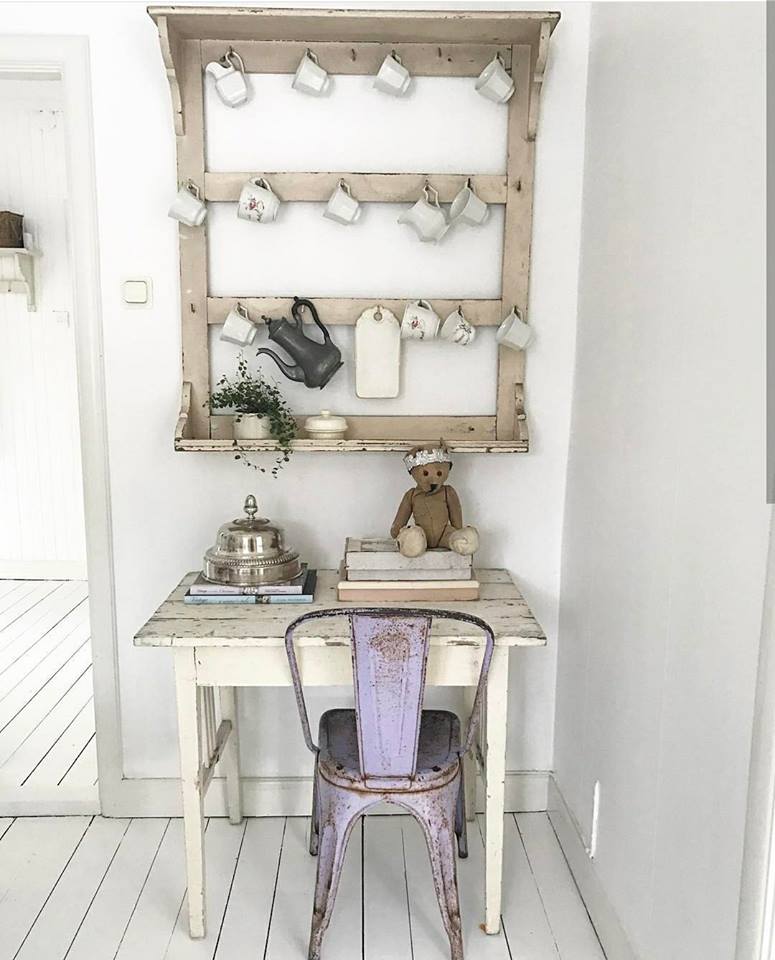 Una casa de estilo vintage con uno toque chic