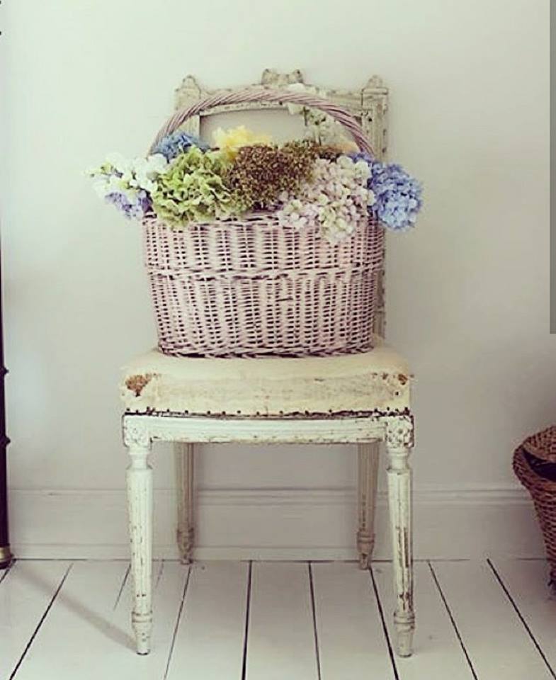 Una casa de estilo vintage con uno toque chic