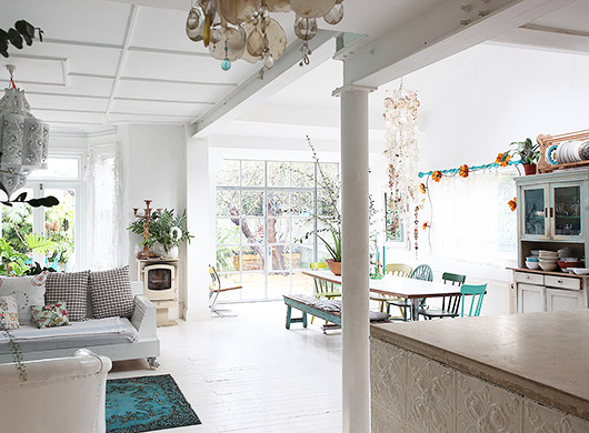 Una casa en Londres de estilo bohemio