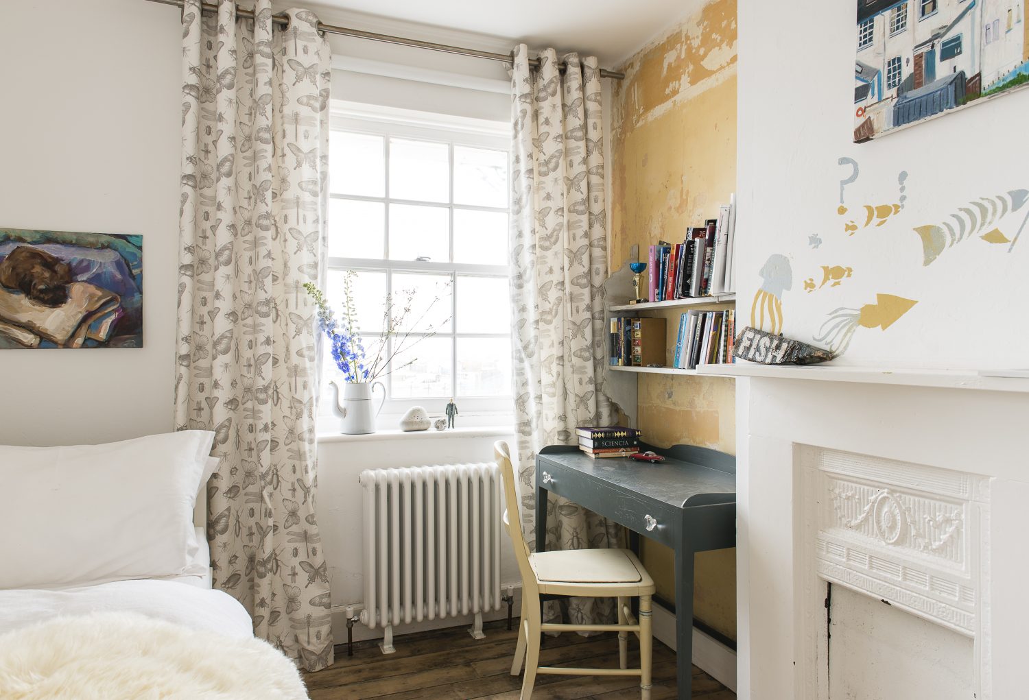 Una casa en la costa  con alma vintage