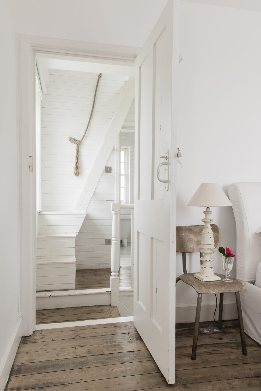 Una casa en la costa  con alma vintage