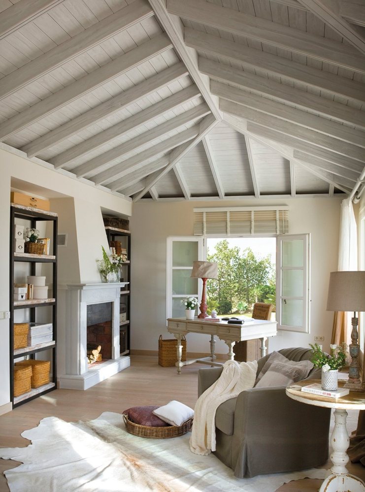 Una casa rústico chic para una familia numerosa