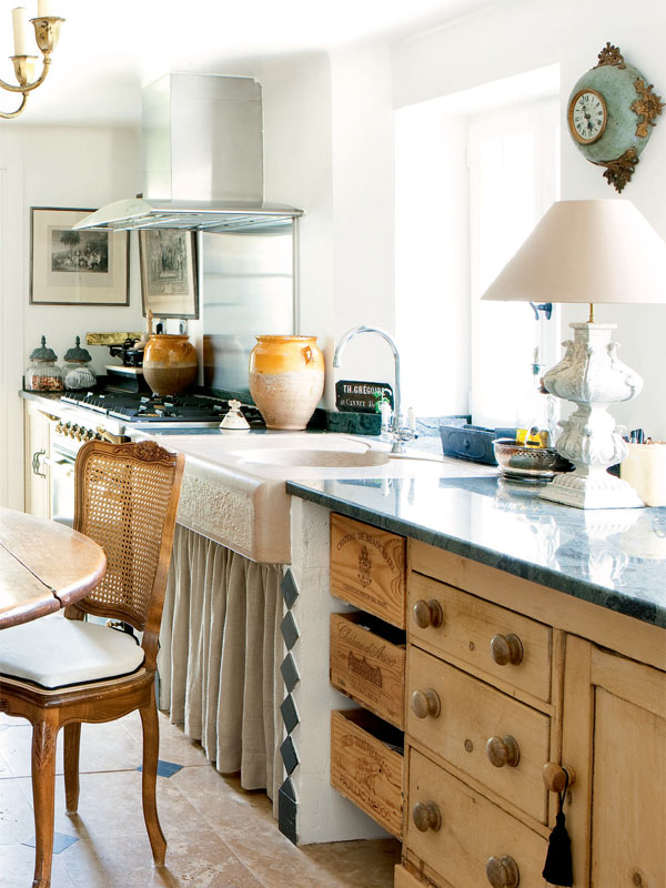 Una casa rehabilitada en la Provenza