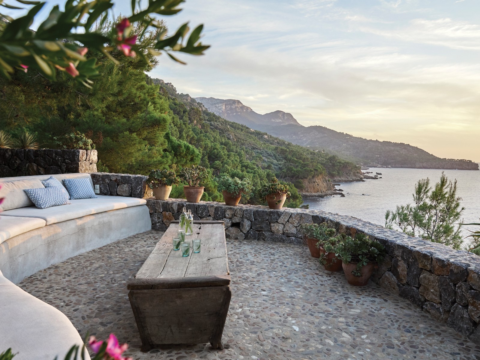 Una casa vacacional de rústica y bella simplicidad