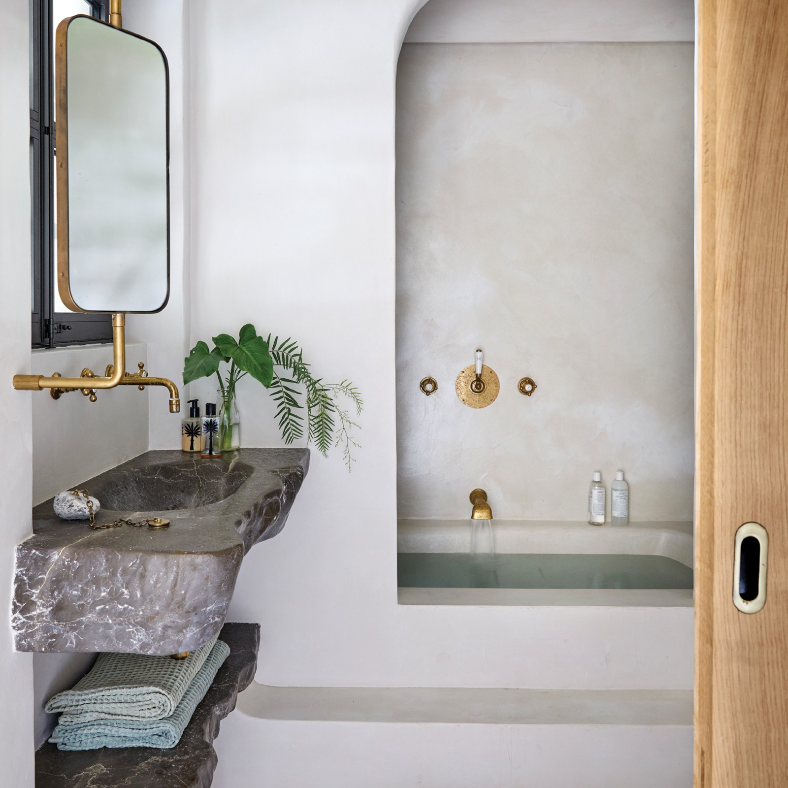 Una casa vacacional de rústica y bella simplicidad