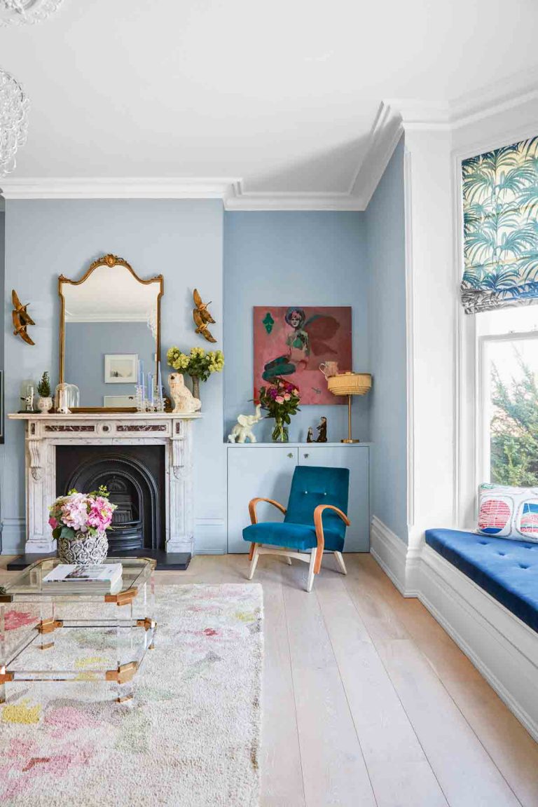 Una casa victoriana con un look entre boho y glamour