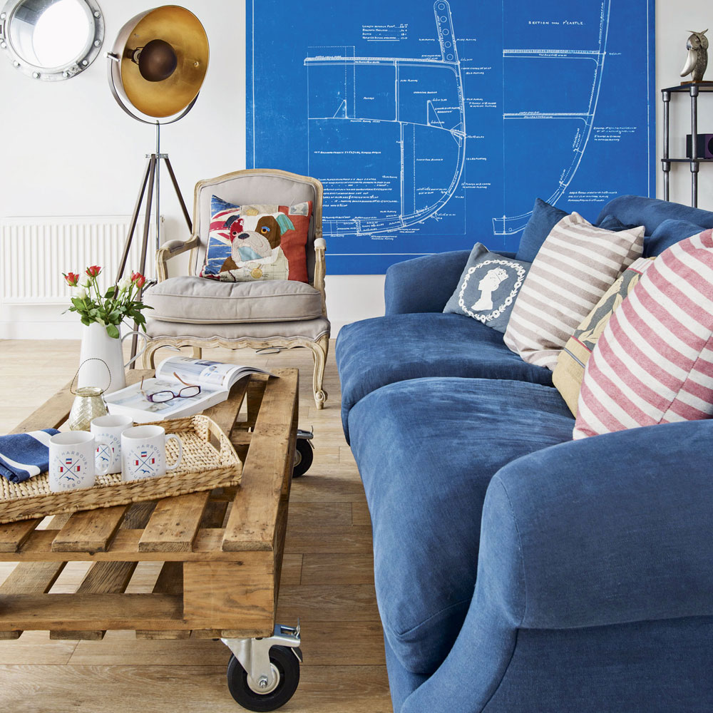 Una encantadora casa flotante