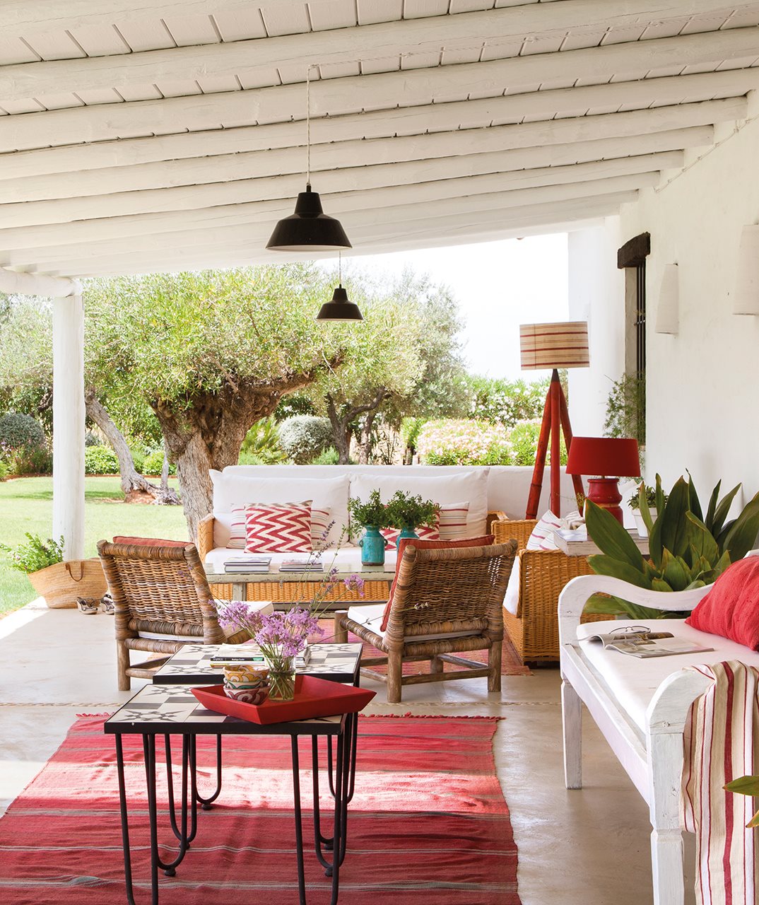 Una hermosa casa de campo mix de color y charme