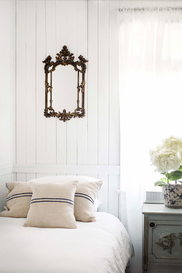 Una hermosa casa decorada con piezas vintage