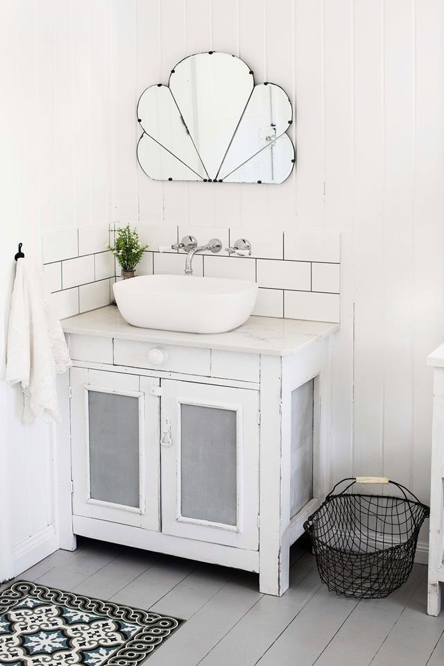 Una hermosa casa decorada con piezas vintage