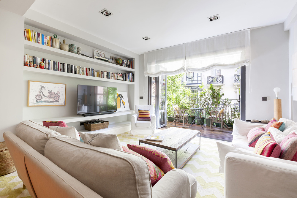 Una luminosa casa en el barrio de Salamanca