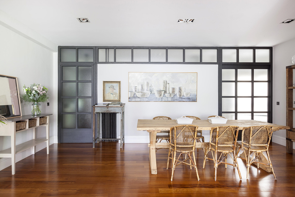 Una luminosa casa en el barrio de Salamanca