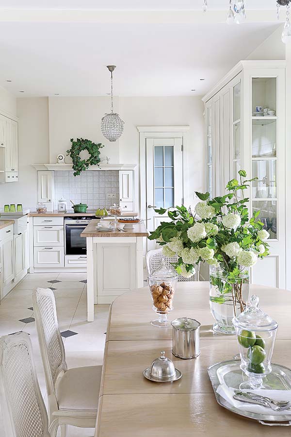 Una villa en Polonia con sabor francés