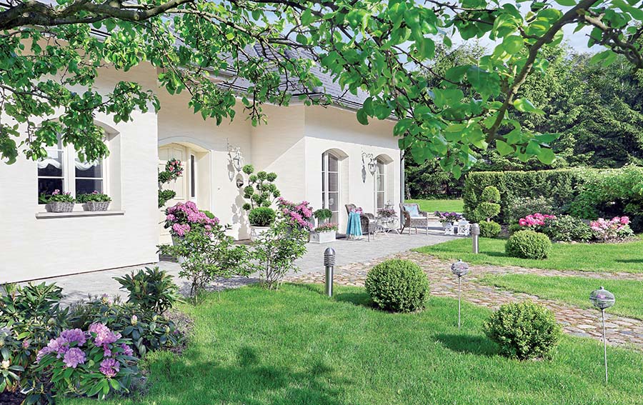 Una villa en Polonia con sabor francés