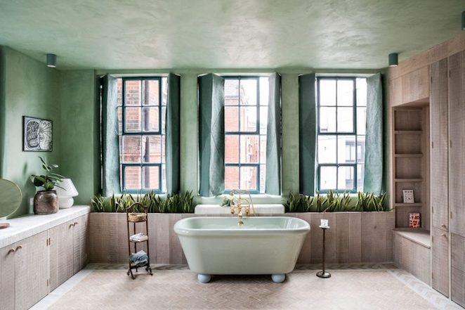 ​​apartamento que apuesta por el verde