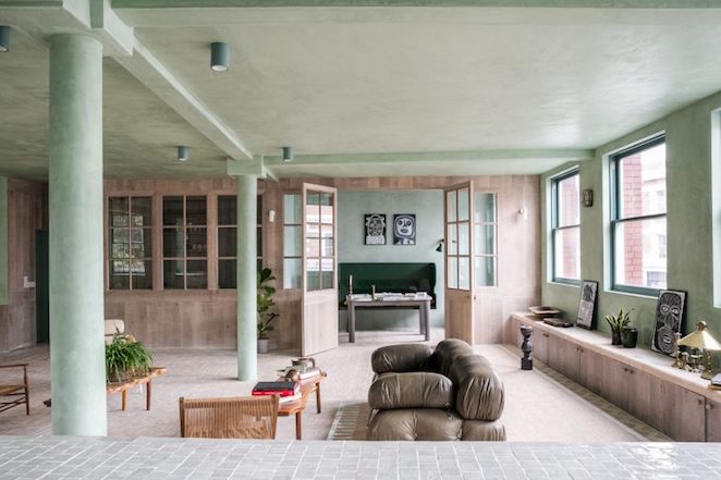 ​​​​apartamento que apuesta por el verde