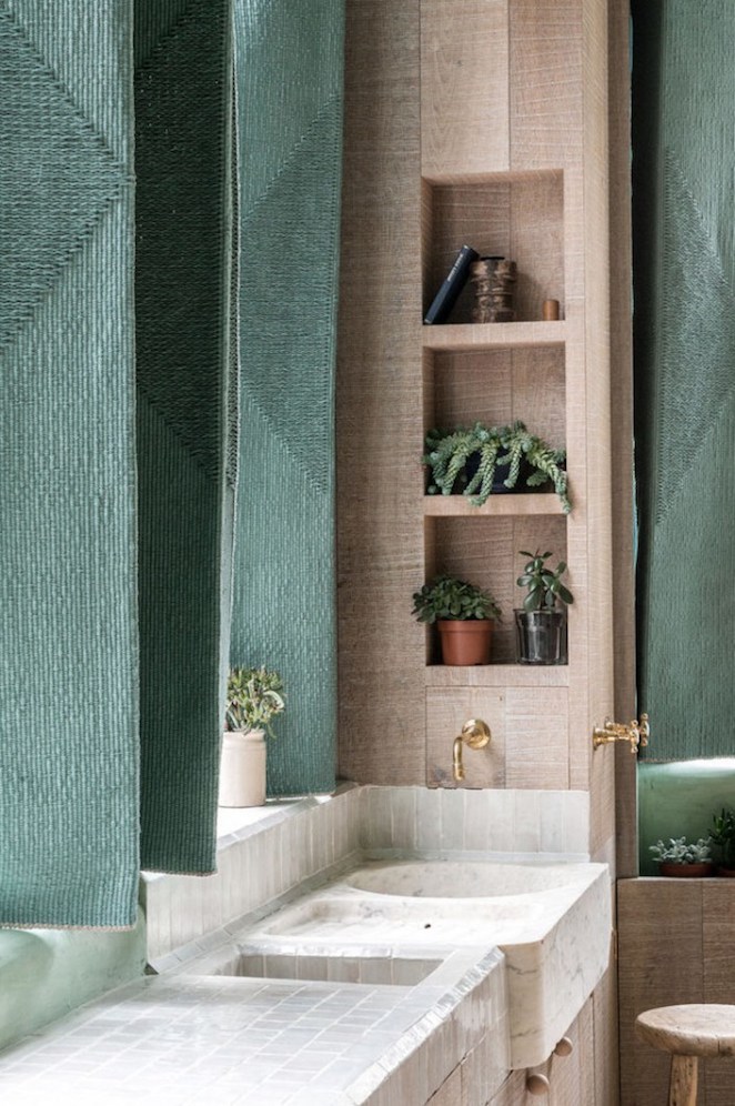 ​​apartamento que apuesta por el verde