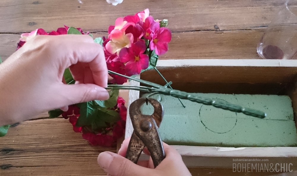 cómo hacer un centro de flores otoñal