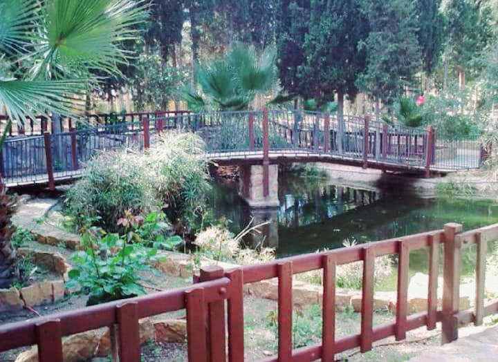 puente de jardín