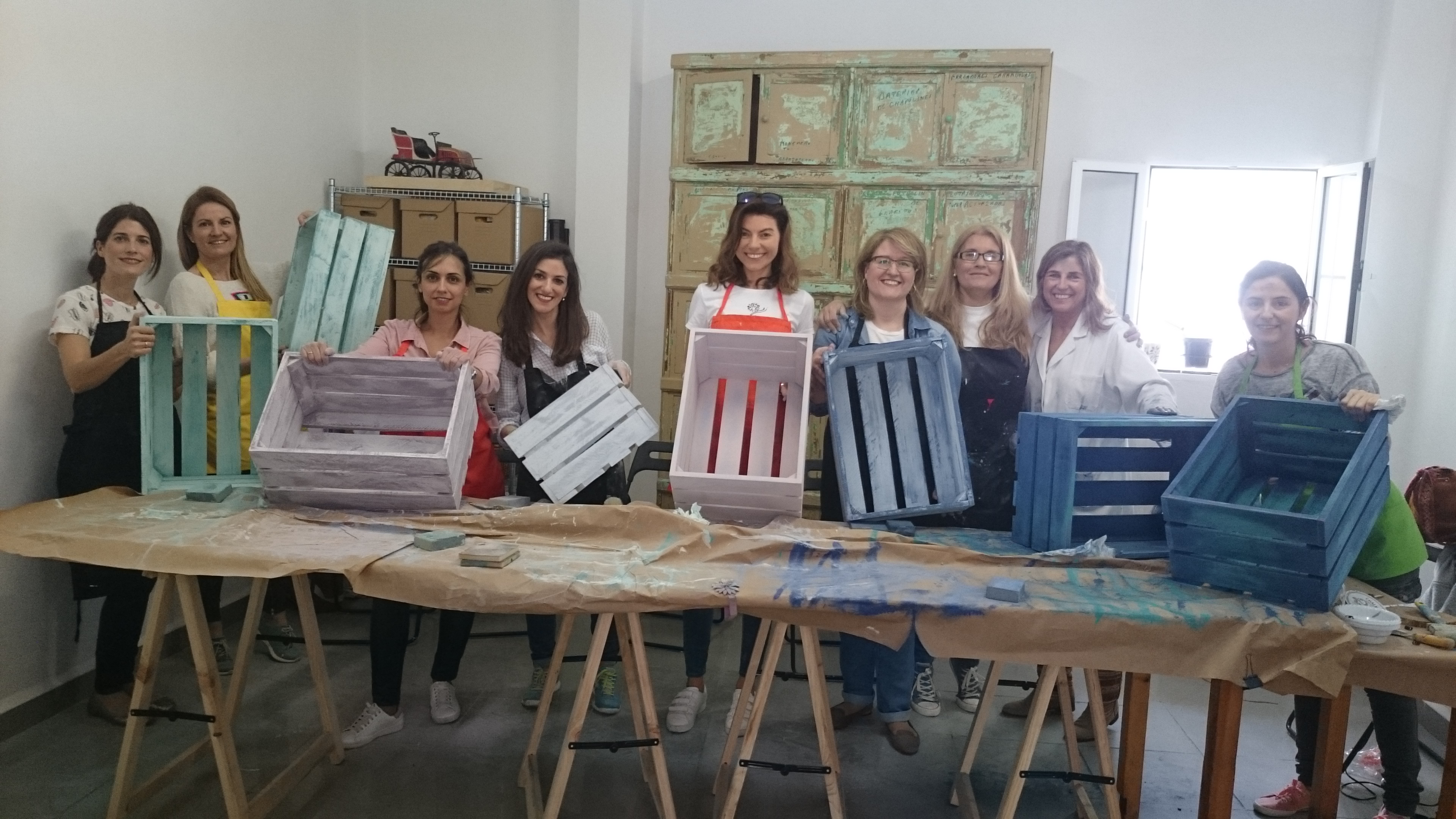 talleres de pintura Chalk Paint en Sevilla