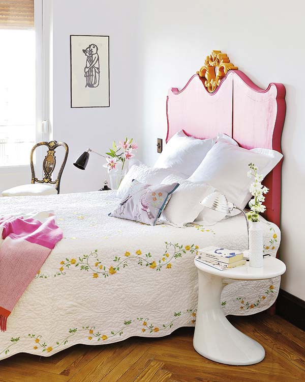 un piso alegre y colorido