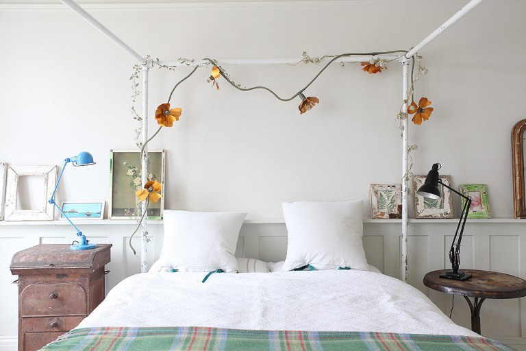 Una bucólica casa inglesa estilo vintage y toque chic 