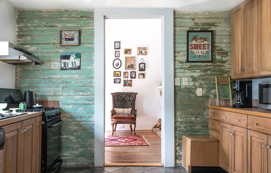 una casa de estilo bohemio en Nueva Orleans