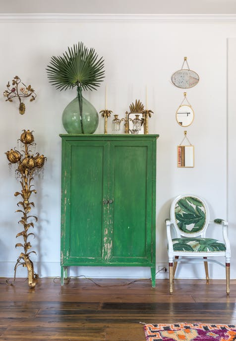 una casa de estilo bohemio en Nueva Orleans