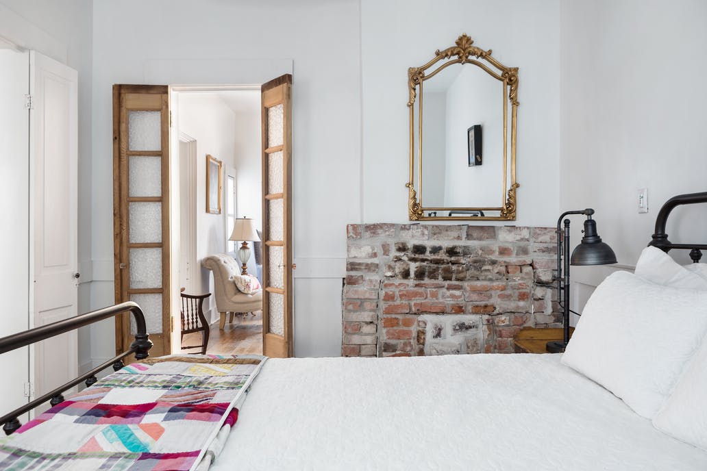 una casa de estilo bohemio en Nueva Orleans