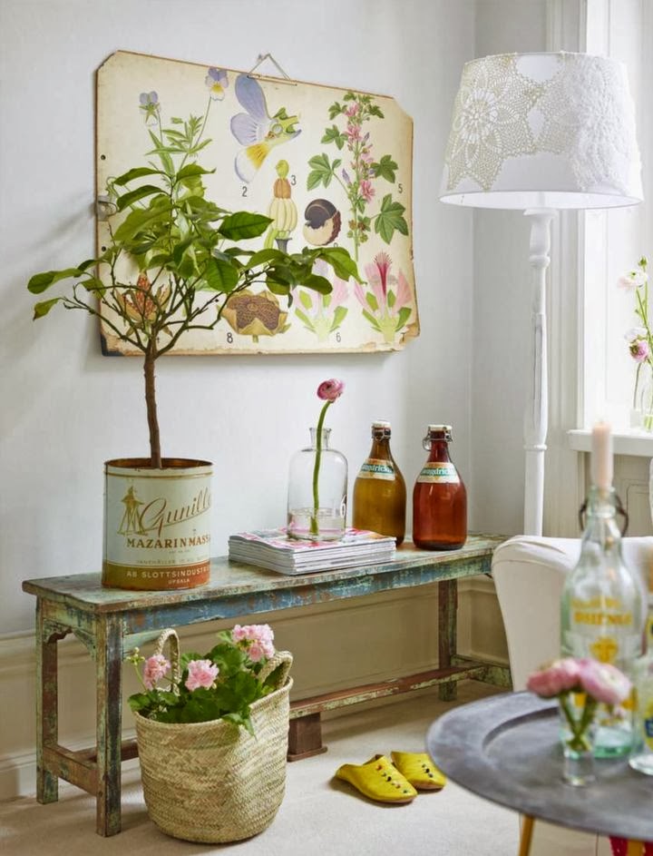 Cuadros y láminas decorativas para el hogar colección botánica y