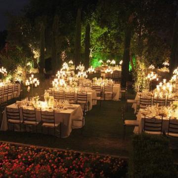 Ideas bonitas iluminación para tu boda