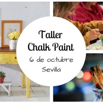 Taller de Chalk Paint técnicas básicas 6 de octubre en Sevilla