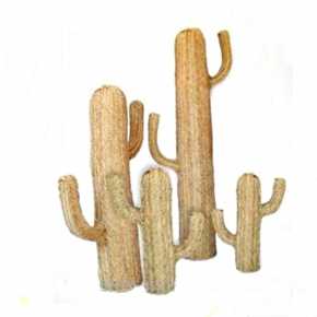 cactus decorativo de esparto