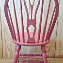 silla vintage rosa escandinavo