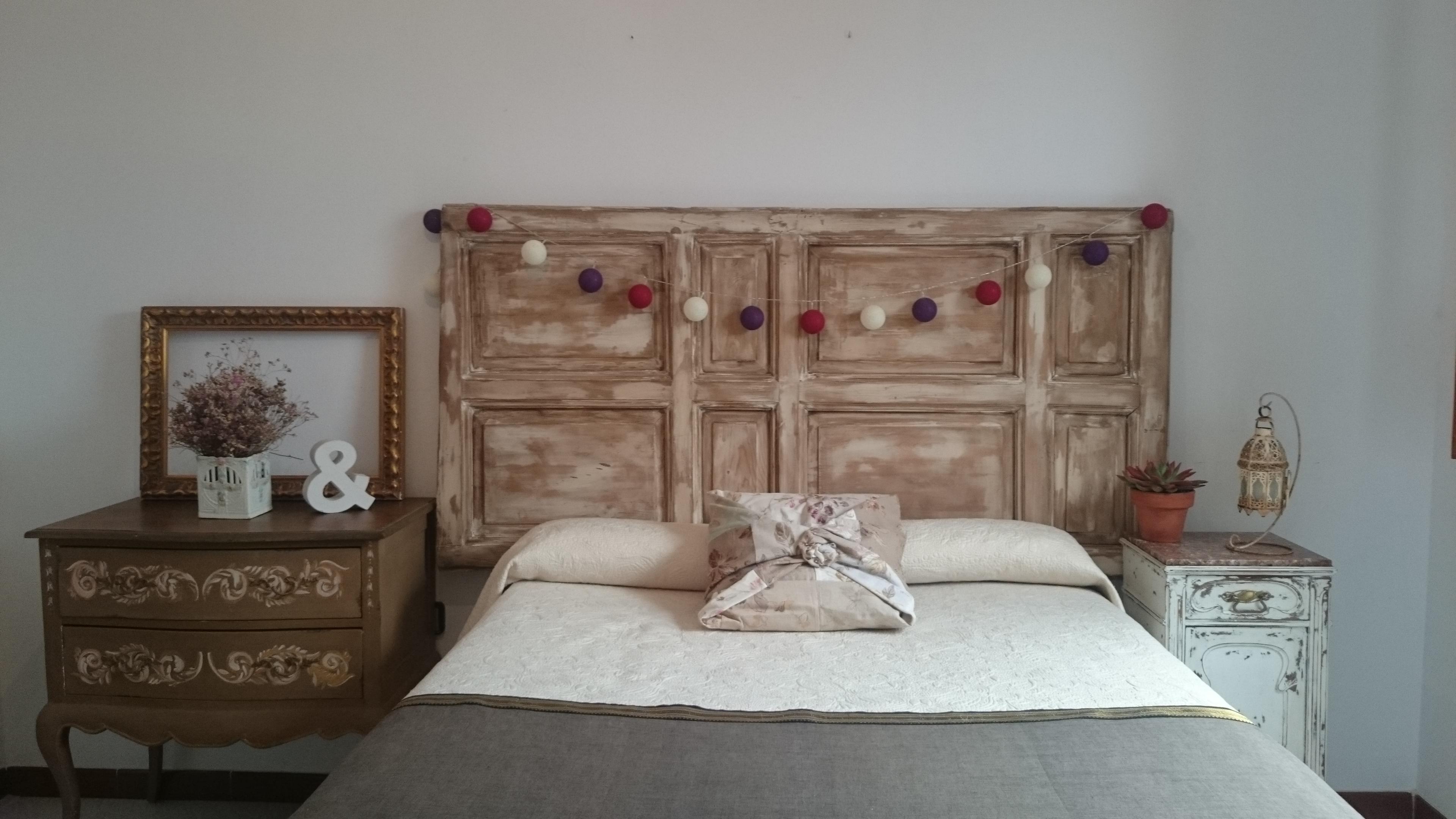 Cabecero cama doble